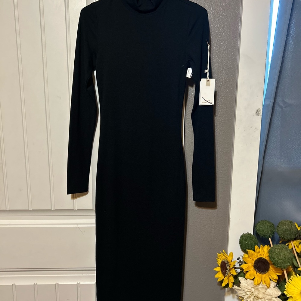 Good American Black Maxi Dress